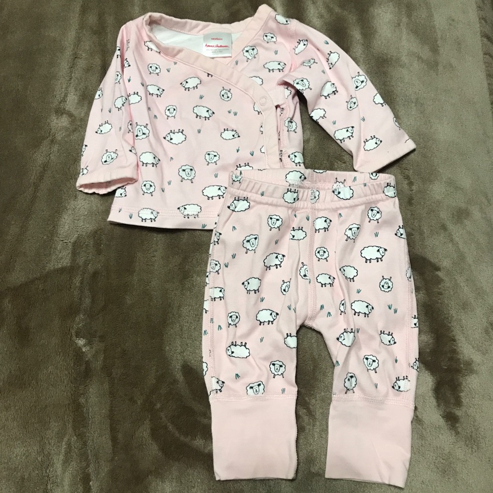 Hanna Andersson Pima Cotton NB Set